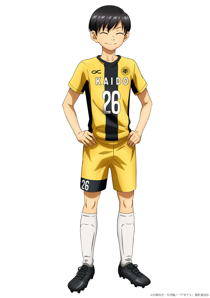 Ao-Ashi-KV Football Anime "Ao Ashi" Reveals New Visual, Starting Spring 2022!!