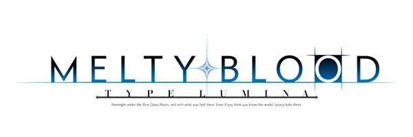 MELTYBLOOD_TYPELUMINA_LOGO 2D Fighting Game, "Melty Blood: Type Lumina"  Released September 30! 14 Character Details Included!