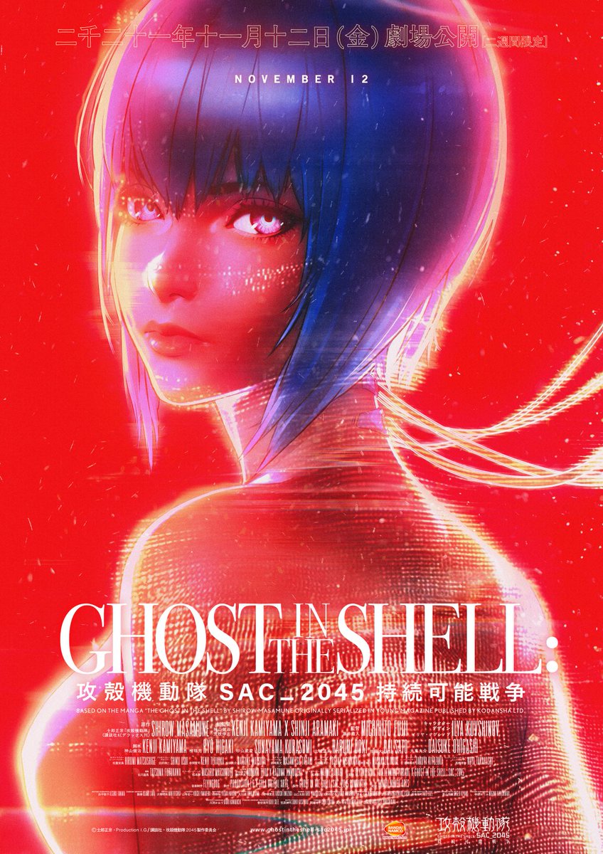 Ghost-in-the-Shell-Sac_2045-KV Check Out the Character Promo Video for "Ghost in the Shell: SAC_2045 Sustainable War", Out On November 12!