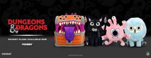 Kidrobot and Dungeons & Dragons Roll the Die in an All-New Collection of Plush Toys and Collectibles