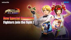 The King of Fighters Allstar Unveils Special Signature Fighters Yuri Sakazaki and King in Latest Update