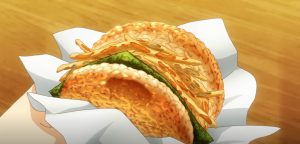 Recipes from Another World! - Rice Burger with Mixed Vegetable Tempura  (Restaurant to Another World 2)