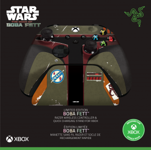Razer Launches Star Wars Boba Fett Wireless Controller and Charging Stand