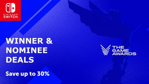 Nintendo-TheGameAwards Score Limited-Time Offers on a Variety of Nintendo Switch Games With the “Winner and Nominee Deals” Sale