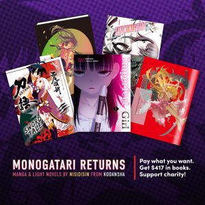 Humble Bundle and Kodansha Release Manga Bundle “MONOGATARI Returns: Manga & Light Novels by NISIOISN”