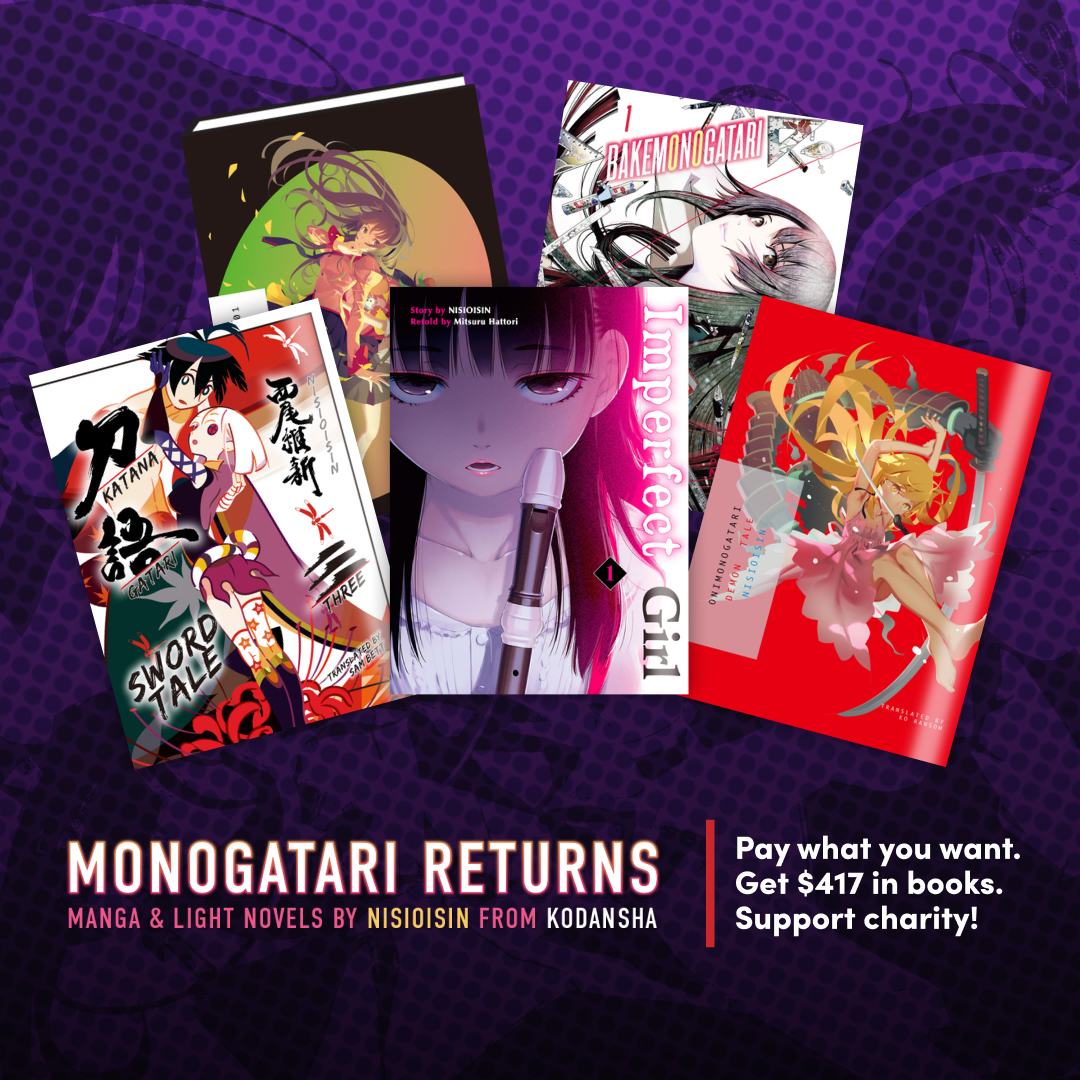 Humble Bundle And Kodansha Release Manga Bundle "MONOGATARI Returns ...