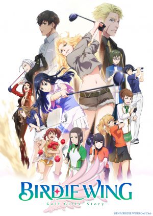 Women's Golfing Anime "BIRDIE WING" Reveals Promo Video and Characters!