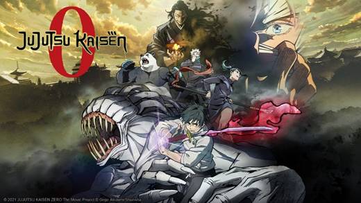 Jujutsu-Kaisen-Theatrical-Poster Crunchyroll Unveils Additional Details for “Jujutsu Kaisen 0” Opening in Theaters March 18