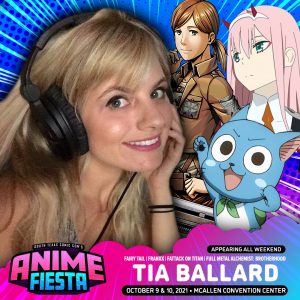 [Honey’s Anime Interview] Voice Actress Tia Ballard