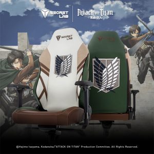 Secretlab Teams Up with Attack On Titan to Bring New Gaming Chair for Fans!