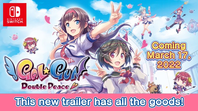 Gal-Gun-Double-Peace-Wallpaper Gal Gun: Double Peace- Nintendo Switch Review