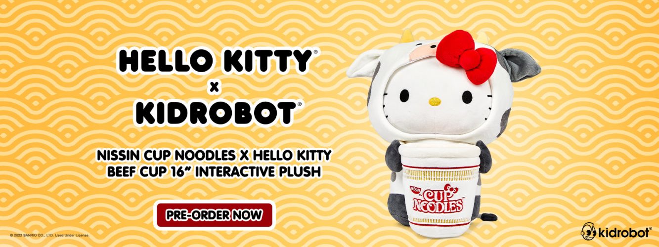 cup noodles x hello kitty