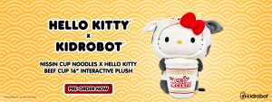 Pre-order the New Hello Kitty Nissin Cup Noodles!!