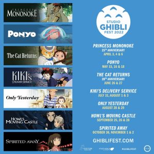 Tickets On Sale Now For  “PONYO” Screenings