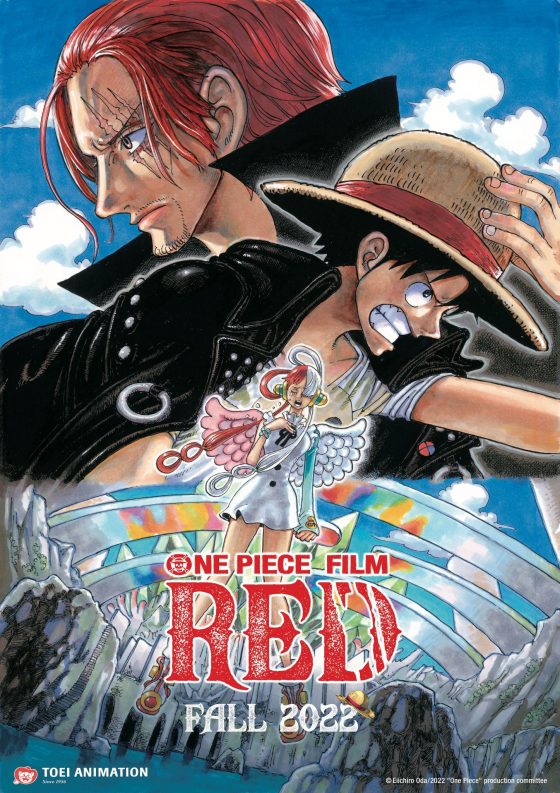One-Piece-Film-Red-KV-560x793 Crunchyroll to Distribute “One Piece Film Red” in Select Countries This Fall