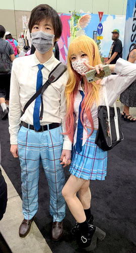 Cosplayers from around the world celebrate manga and anime