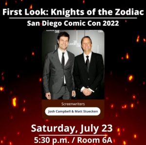 Knights of the Zodiac Live Action Film’s First Look Panel at San Diego Comic Con 2022