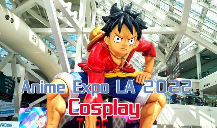 Los Angeles, North America. 1st July, 2023. A cosplayer poses for photos  during the Anime Expo 2023 at the Los Angeles Convention Center in Los  Angeles, the United States, on July 1, 2023. Anime Expo 2023, the largest anime  convention in North ...