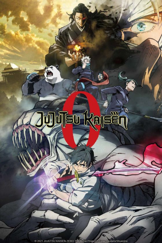 JUJUTSU-KAISEN-0-KV-2x3-1-560x840 “Jujutsu Kaisen 0,” “The Girl Who Leapt Through Time,” “Afro Samurai: Resurrection,” and More Anime Movies Arrive on Crunchyroll in September 2022