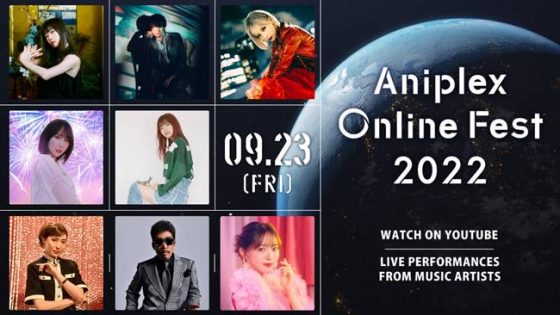 Aniples-Online-Fest-2022-560x315 Aniplex Online Fest 2022 Announces Musical Artists, Additional Guests,  Plus Hosts Sally Amaki and Hisanori Yoshida