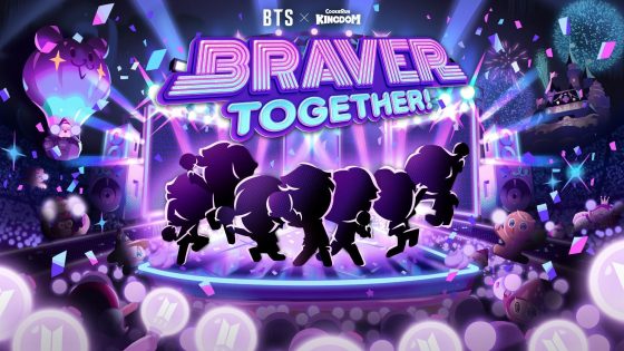 Braver-Together-560x315 Cookie Run: Kingdom Announces In-Game Collaboration With Global Superstars BTS
