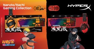 HyperX Gaming Releases Limited-Edition HyperX x Naruto: Shippuden Gaming Collection