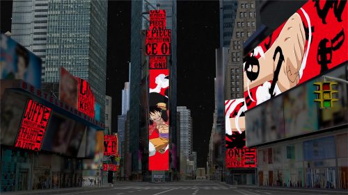 Toei Animation pintará a Times Square Red como parte da experiência multi-franquia dos fãs na New York Comic Con 2022