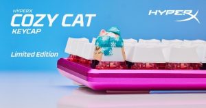 HyperX’s “Coco” the Cozy Cat Collectable Keycap Arrives Soon for Gamers, Streamers and Cat Enthusiasts – First 3D Printed Drop by Mainstream Gaming Brand