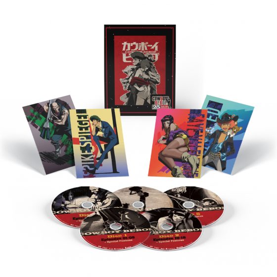 CB_LE_-560x560 “Cowboy Bebop” 25th Anniversary Box Set and More Arrive on Blu-Ray From Crunchyroll in April 2023