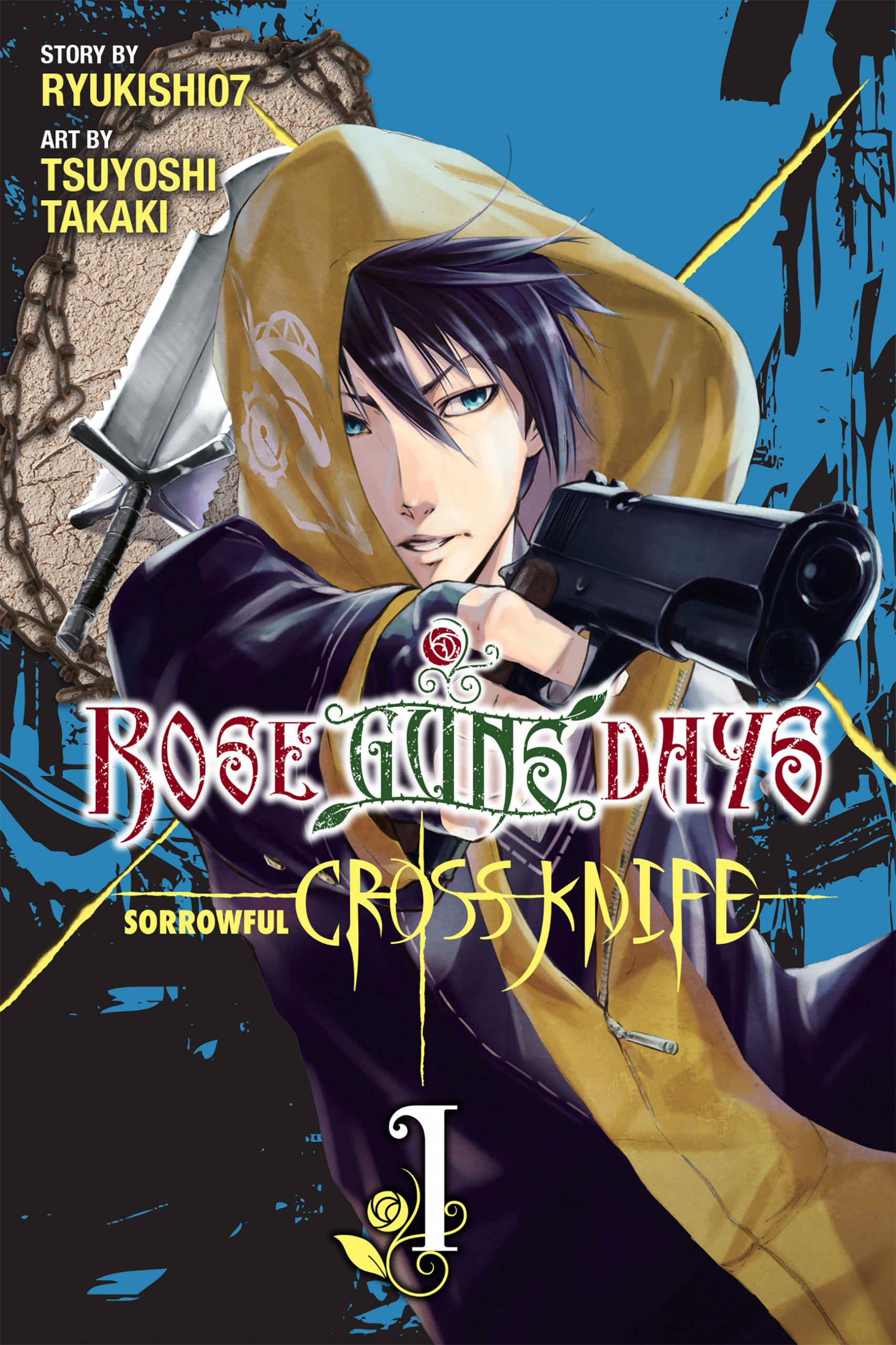 Rose-Guns-Days-Sorrowful-Cross-Knife-scale-Yên Press để phát hành phần tiền truyện của Rose Guns Days của tác giả Higurashi
