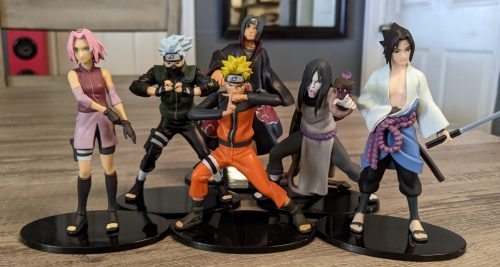 Experiência de Coleção de Figuras de Naruto Shippuden da Fanhome