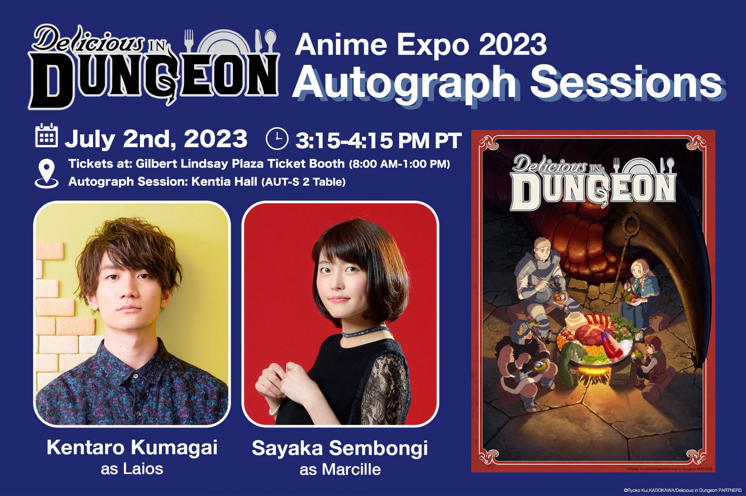 AX_KADOKAWA-booth-scaled KADOKAWA Announces Autograph Sessions and Guest Information During Anime Expo 2023!