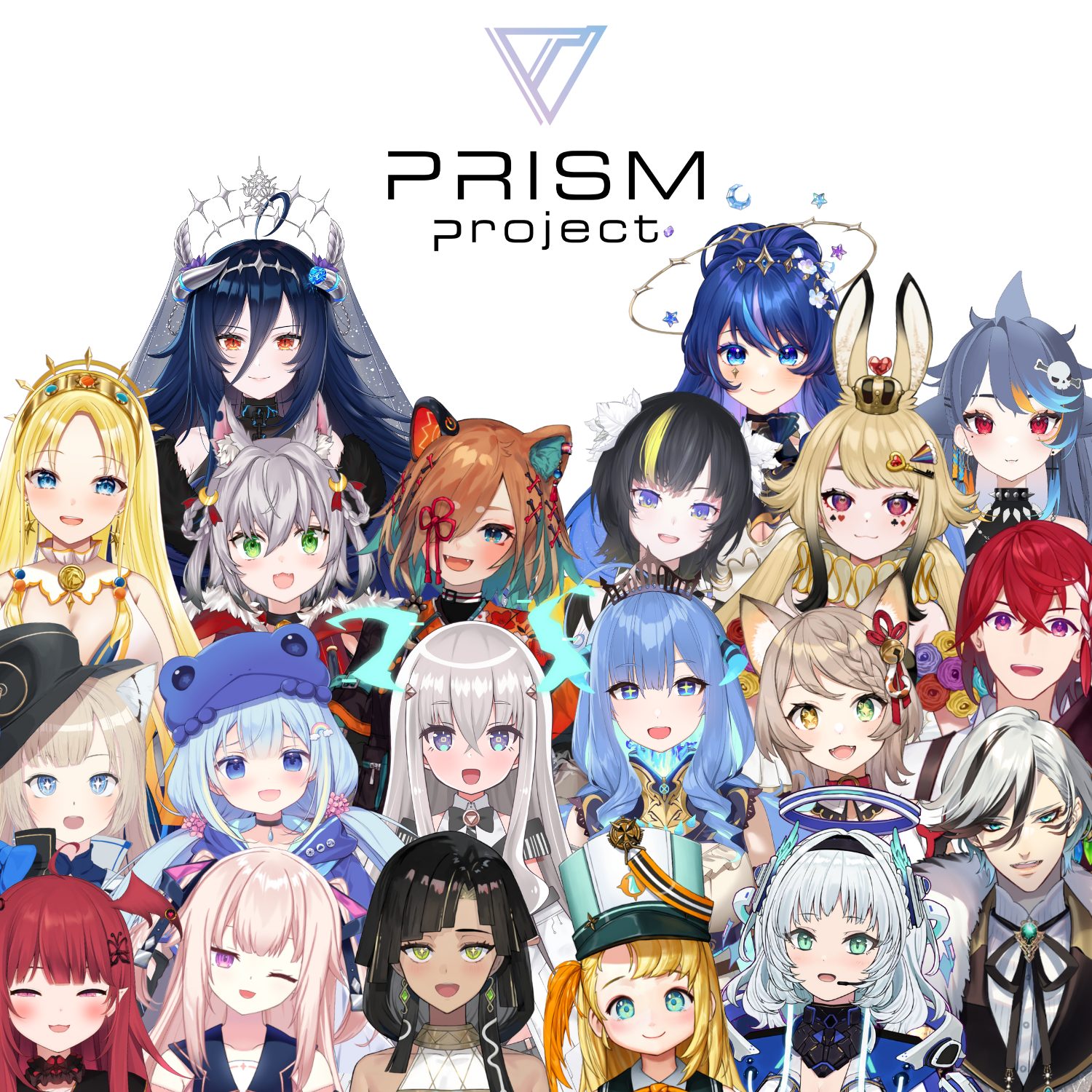 PRISM-Project Virtual Youtuber Group PRISM Project Releases Anthem Song Under Sony Music. Composition by Teddyloid!