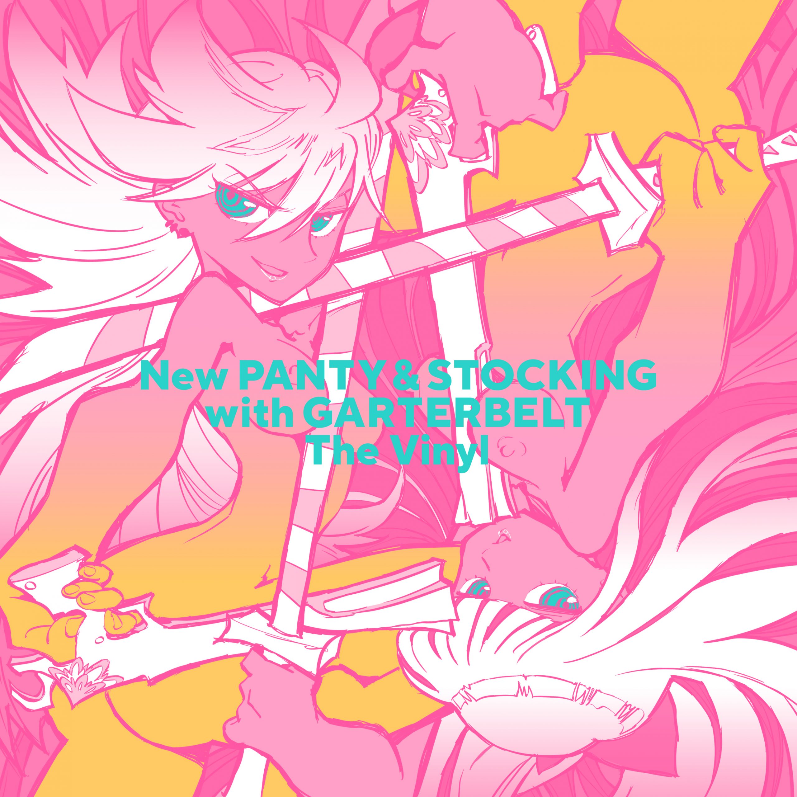 New-PANTY-STOCKING-with-GARTERBELT-Album-cover-scaled New Panty & Stocking with Garterbelt The Vinyl: The First-Ever Analog Record Release Goes on Sale September 30!