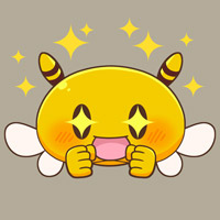 honey-happy1 Honey-chan & Bee-kun icons list